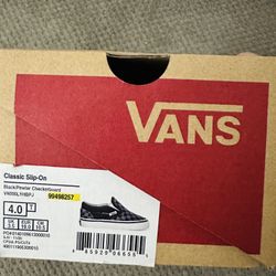 Toddler Vans Size 4