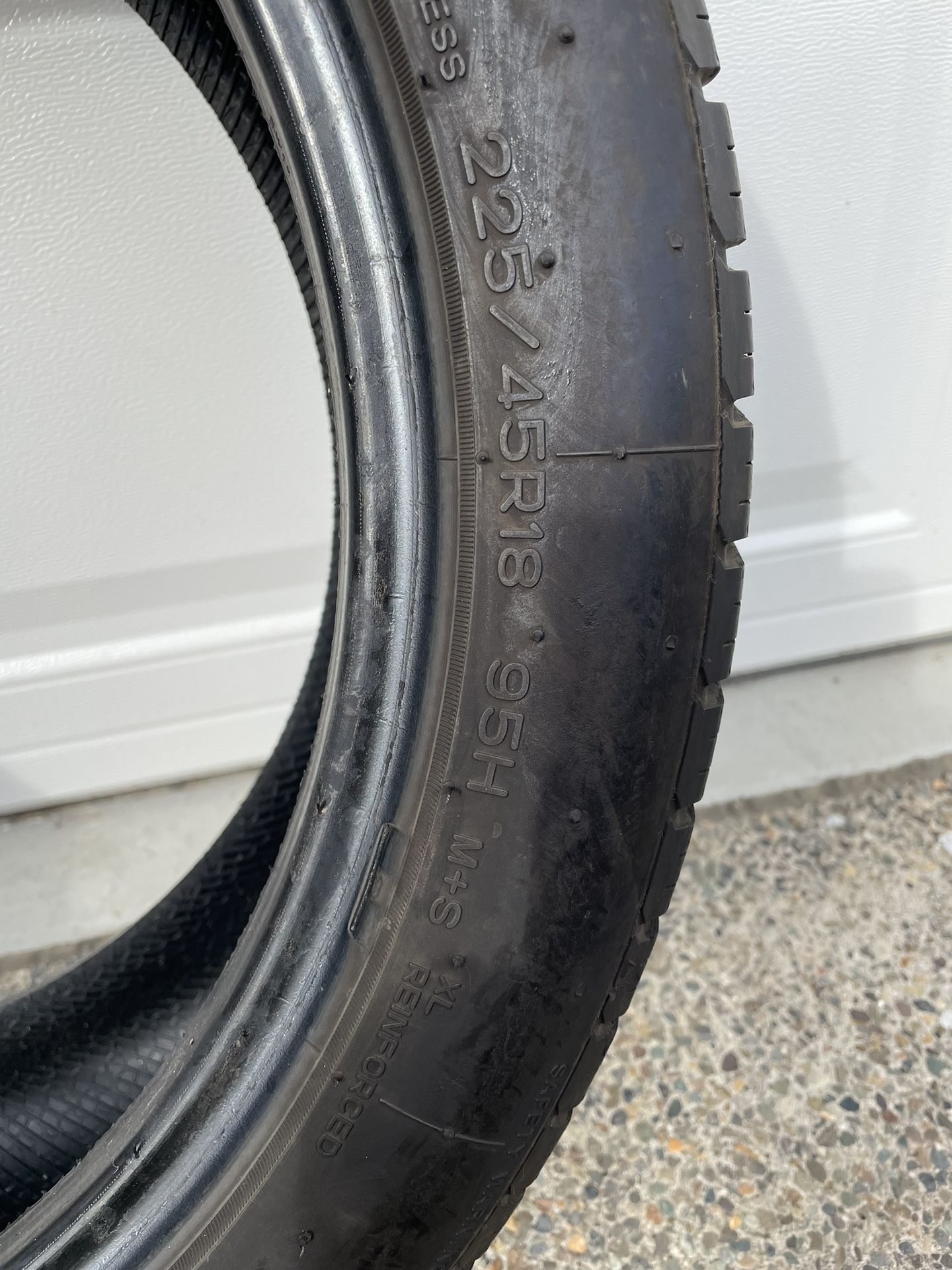 TIRED , NANKANG 225/45/R18. 95H M-S