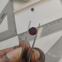 10.87 CT VVS Quality Red Garnet: 2pcs: Earring Set: Loose Gemstones: #9