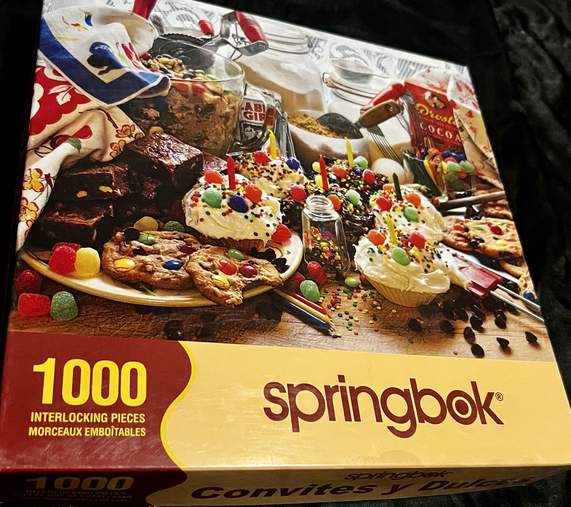 Complete Springbok Treats & Sweets 1000 Piece Jigsaw Puzzle