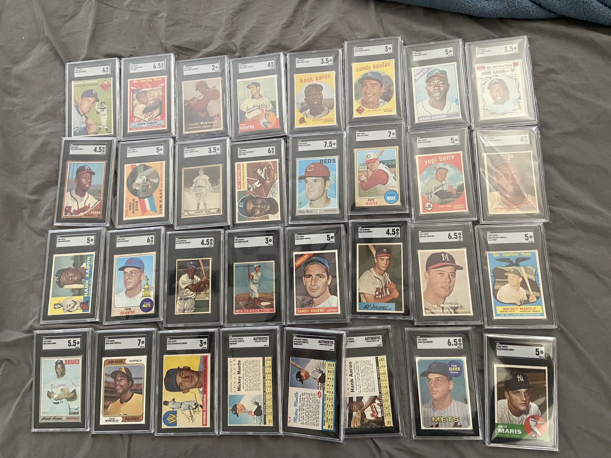 50’s And 60’s Vintage Baseball Lot !!! 