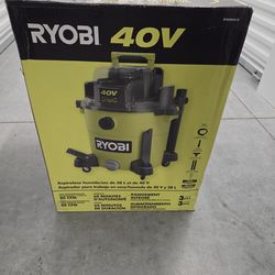Ryobi 40 Volt 10 Gallon Wet Dry Shop Vac