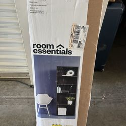 Tall Black Book Case (pick Up Today $30 )22” x71”