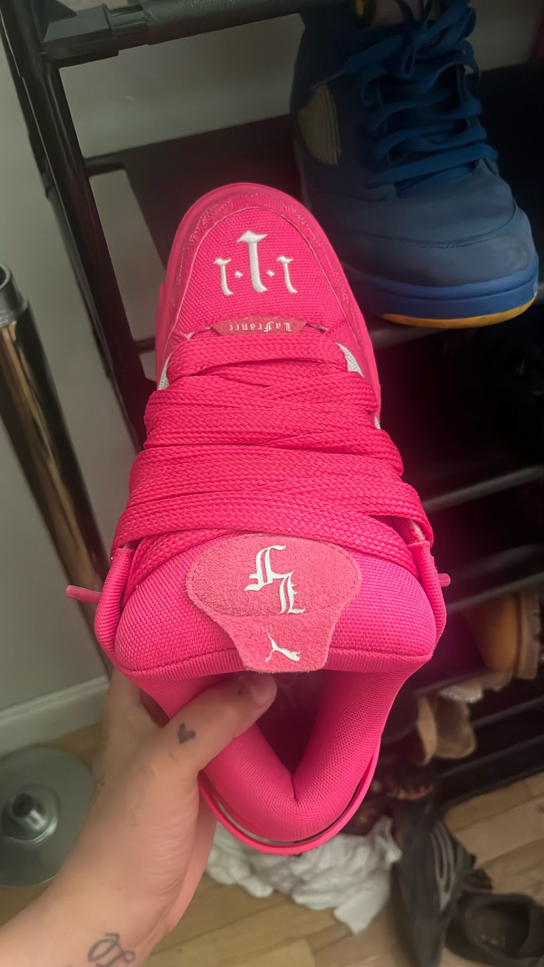 Pink Puma Shoes