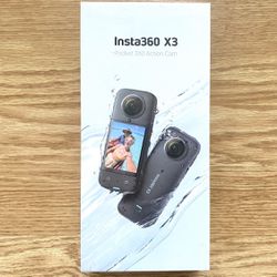 Insta360 X3 - Waterproof 360 Action Camera with 1/2 48MP