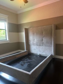 Queen bed frame