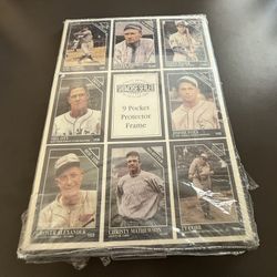 5 Of The SHOWCASES SEALER 9 Pocket Card Protector Sealer Frames