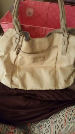 Calvin Klein off white handbag
