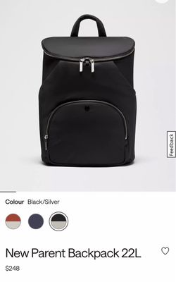 Brand New (still in bag) Lululemon New Parent Backpack 22L
