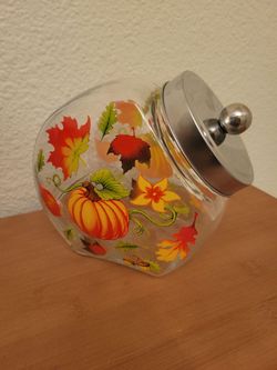 Autumn cookie jar