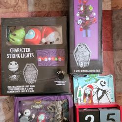 Assorted Nightmare Before Christmas Decor