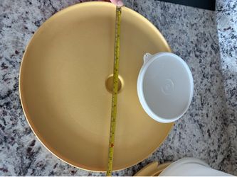 Vintage Tupperware  chip/dip tray