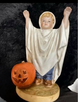 Little ghost boy statue