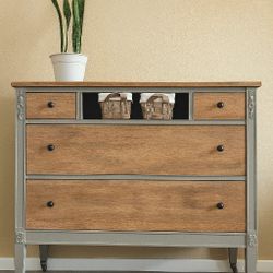 Vintage Restored Dresser with Storage Cubby (1930s)