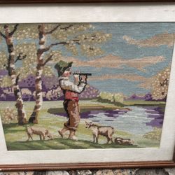 Framed  Needlepoint 