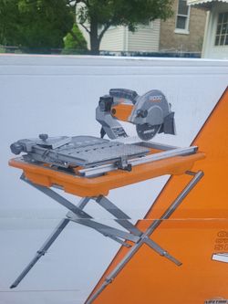 Ridgit 7" wet tile saw