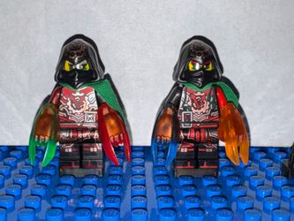 Ninjago Time twins, Krux and Acronix - njo0291 and njo0292