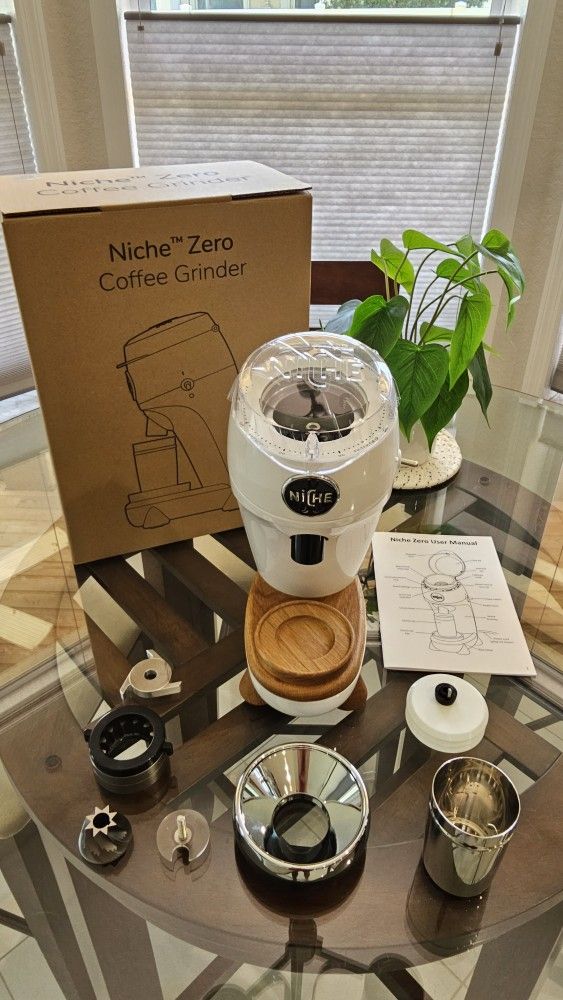 Niche Zero Coffee Grinder US White