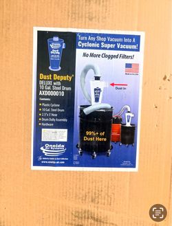 Oneida Air System Dust Deputy/ Cosmetic Dent