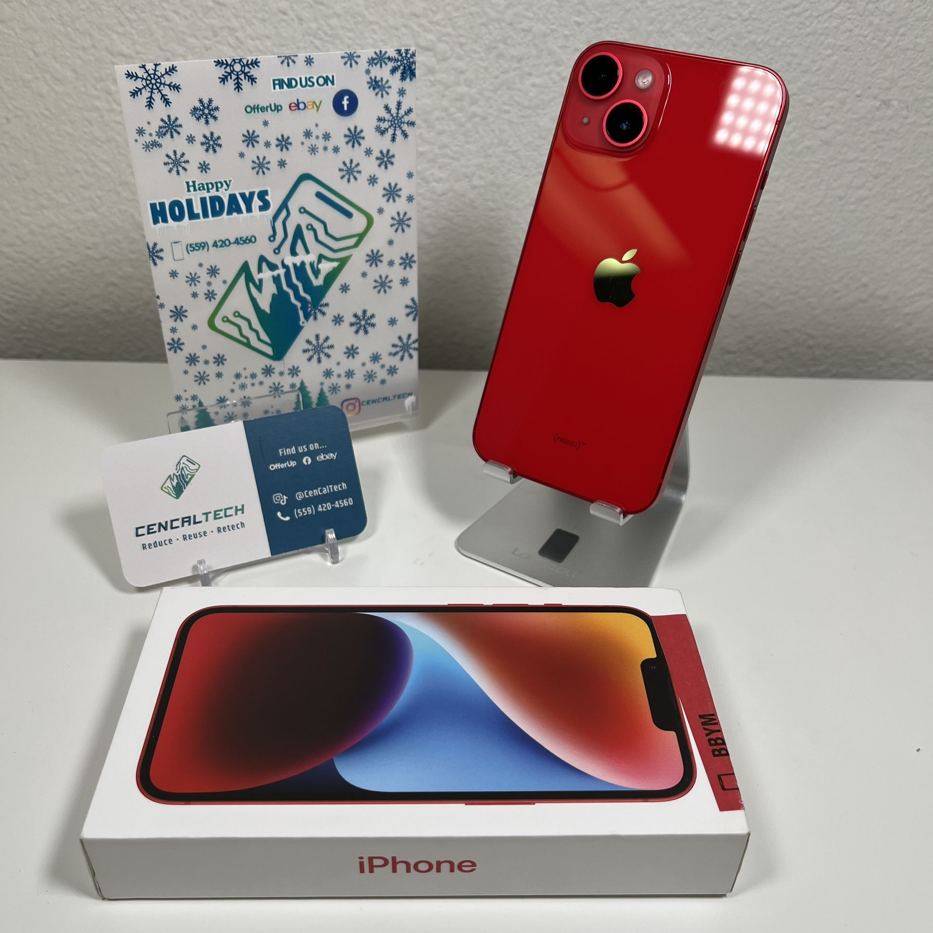 iPhone 14 256gb Unlocked 86% 🔋 Health In Like-New 9/10 Condition 