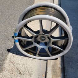 5x112 Real Carbon Fiber Dymag Wheels