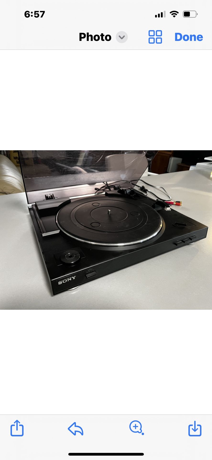 Sony PS-LX 300USB Stereo turntable System Full Stereo Record Player