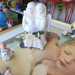Porcelaine Angel Tea Light
