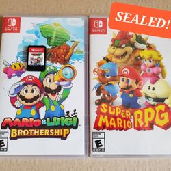 Nintendo Switch Mario Games ($35 each or both for $60)