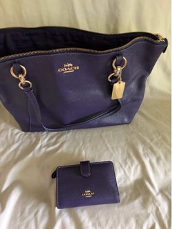 Coach shoulder bag set