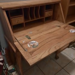 Oak Secretary Desk