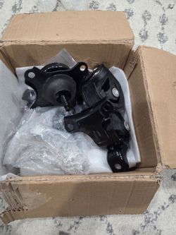 Engine Motor & Transmission Mount Set 4PCS Compatible with 2001 thru 2005 Honda Civic 1.7L, Acura EL 1.7L Manual Transmission,