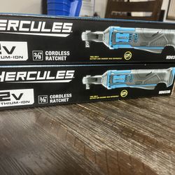Hercules 12v 3/8 Cordless Ratchet $40 Firm