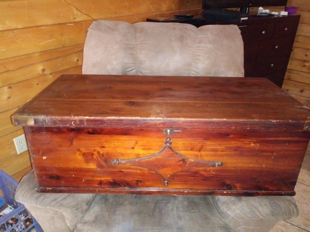 E.R.C. Forest Park Line. Cedar chest
