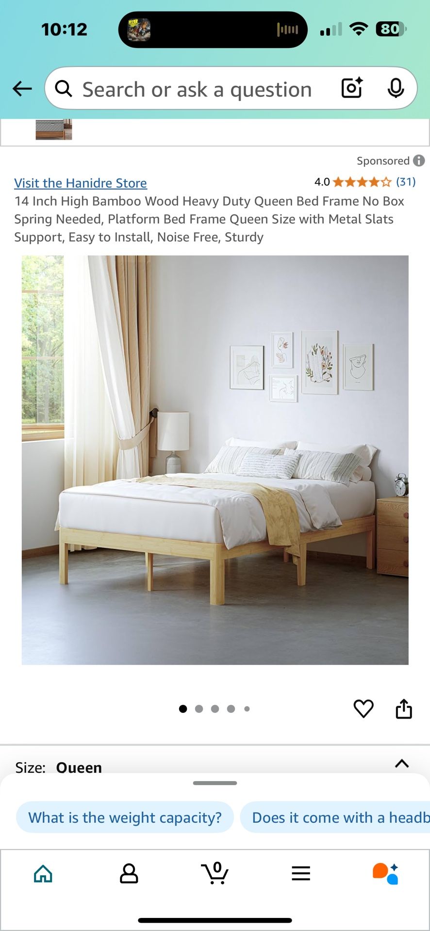 Queen Bed Frame