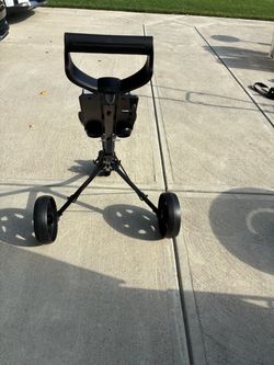 Black Golf Bag Carrier