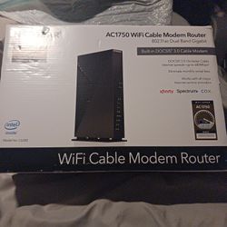 Netgear Ac1750 WiFi Cable Modem Router 