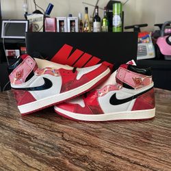 Air Jordan 1 High OG “Spider-Man: Across the Spider-Verse” Size: Men’s 12.0 US