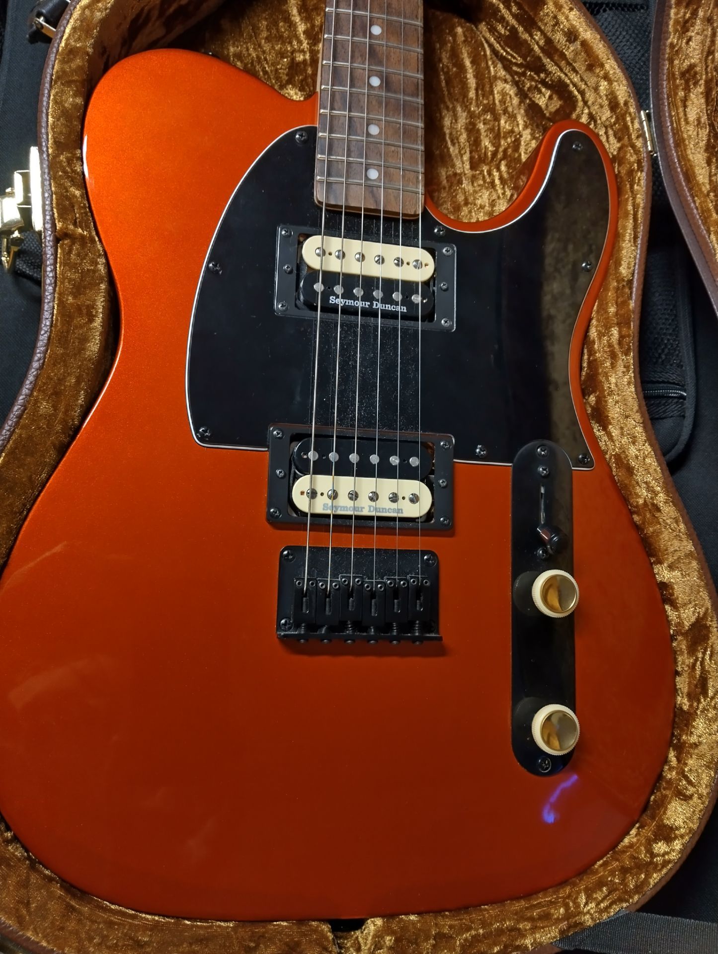 Fender Squire HH tele Telecaster upgraded