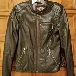 Harley davidson womens leather jacket