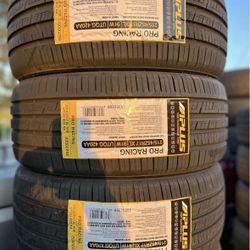 215/45/17 ROYAL BLACK TIRES  (4 TIRES NEW) INCLUDED INSTALLATION AND BALANCING 