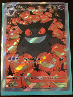 Gengar Halloween Custom Card
