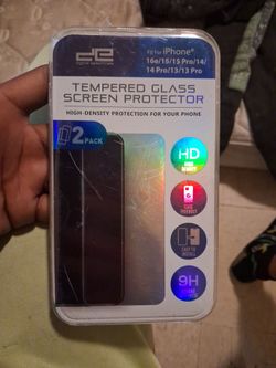 Digital Essentials Tempered Glass Screen Protector 2-Pack