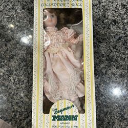 Porcelain Collector’s Doll 