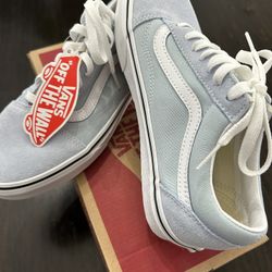 Baby Blue Vans 