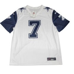 New Nike NFL Dallas Cowboys Alternate Game Jersey Diggs White Size XL
