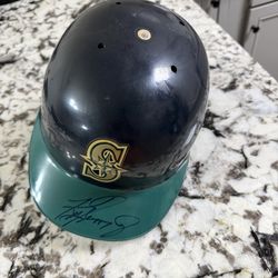 KEN GRIFFEY JR SIGNED HELMET