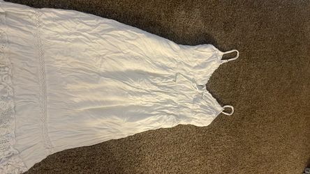 White holister dress, worn 2 times size s