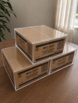 One Piece Booster Box Case Acrylic