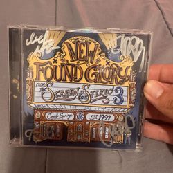 New Found Glory Autographed Cd