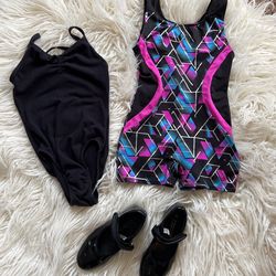 Tiny  Dancer Leotard Set & Tap Shoes